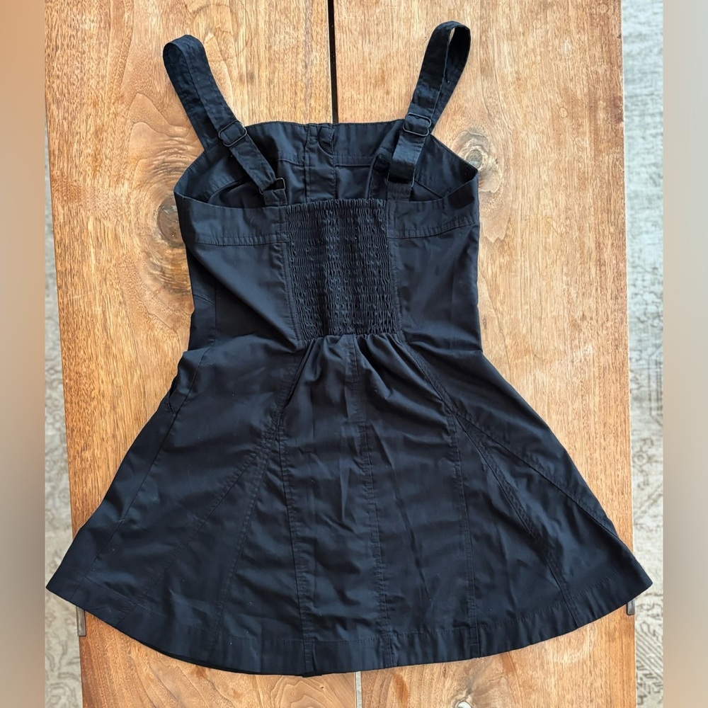 Urban Outfitters Black Button Down Mini Dress - Picture 6 of 12